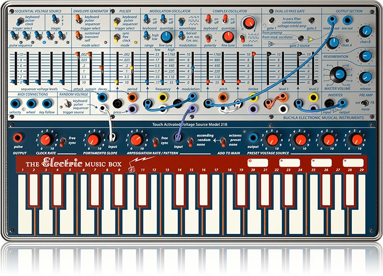 Buchla Easel Command Analog Semi-modular Desktop Synthesizer