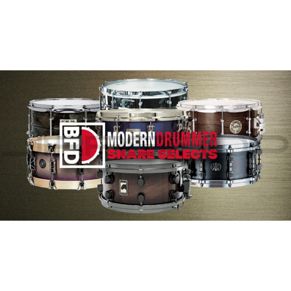 JRRshop FXpansion BFD Modern Drummer Snare Selects
