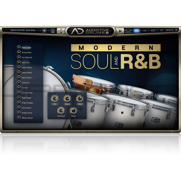JRRshop XLN Audio Addictive Drums 2 Modern Soul and R B ADpak