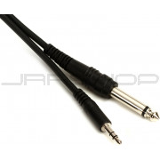 Hosa CMP-110 Stereo 3.5mm (M) to Unbalanced 1/4" (M) 10 ft.