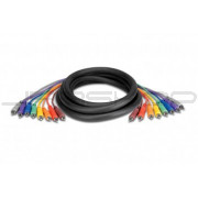 Hosa CRA-802MTL 8-Ch Recording Snakes RCA 2m