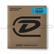 Dunlop Bass Flatwound Short Scale String Set DBFS45125S BASS FLATWND SH SCALE 45/125-5/SET