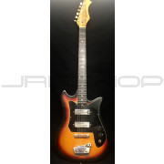 Harmony 57-1401 Three Tone Sunburst Electric Guitar Used
