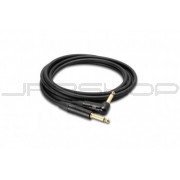 Hosa CGK-005R Edge Guitar Cable, Neutrik Straight to Right-angle, 5 ft