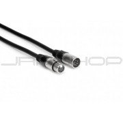 Hosa DMX-025 DMX512 Cable, XLR5M to XLR5F, 24 AWG X 4 OFC, 120-ohm Cable