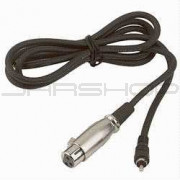 Hosa XRF-102 XLR (F) to RCA (M) 2 ft.