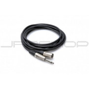 Hosa HPX-003 Pro Unbalanced Interconnect, REAN 1/4 in TS to XLR3M, 3 ft