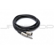Hosa HPX-001.5 Pro Unbalanced Interconnect, REAN 1/4 in TS to XLR3M, 1.5 ft