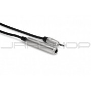 Hosa HXSM-025 Pro Headphone Adaptor Cable, REAN 1/4 in TRS to 3.5 mm TRS, 25 ft
