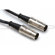 Hosa MID-510 Pro MIDI Cable, Serviceable 5-pin DIN to Same, 10 ft
