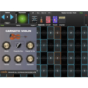 moForte GeoShred Naada Carnatic Violin for Mac