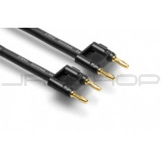 Hosa SKJ-630BB Speaker Cable Dual Banana to Same, 30 ft