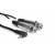 Hosa CYX-405F Camcorder Microphone Cable, Dual XLR3F to Right-angle 3.5 mm TRS, 5 ft