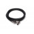 Hosa MMX-001.5SR Camcorder Microphone Cable 3.5 mm TRS to Neutrik Right-angle XLR3M, 1.5 ft