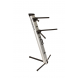Ultimate Support AX-48 Pro Apex Column Keyboard Stand Silver