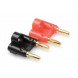 Hosa BNA-100 Connector, Dual Banana, 2 pc