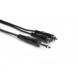 Hosa CYR-101 Y Cable, 1/4 in TS to Dual RCA, 1 m