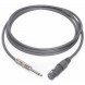 Hosa CXP-003 Mic Cable: Unbalanced 1/4" (M) to XLR (F) 3 ft.