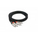 Hosa HRR-005X2 Pro Stereo Interconnect, Dual REAN RCA to Same, 5 ft