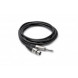 Hosa HXP-015 Pro Unbalanced Interconnect, REAN XLR3F to 1/4 in TS, 15 ft