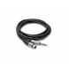 Hosa HXS-001.5 Pro Balanced Interconnect, REAN XLR3F to 1/4 in TRS, 1.5 ft