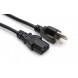 Hosa PWC-143 Power Cord, IEC C13 to NEMA 5-15P, 3 ft