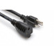 Hosa PWX-4100 Power Extension Cord, NEMA 5-15R to NEMA 5-15P, 100 ft