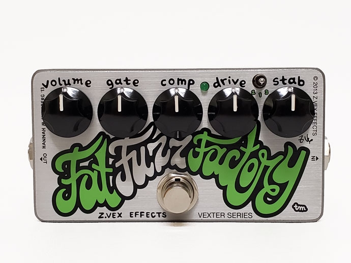 JRRshop.com | ZVEX Effects Vexter Fat Fuzz Factory Pedal - Open