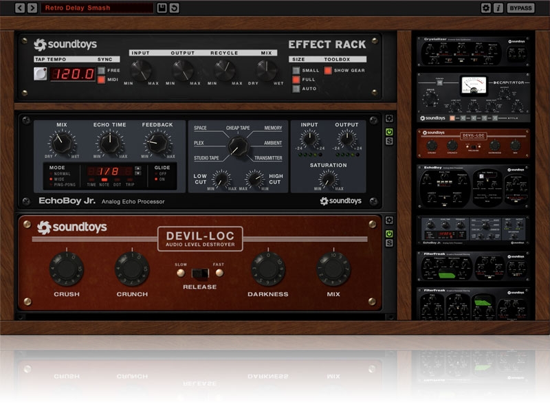 Soundtoys Effect Rack