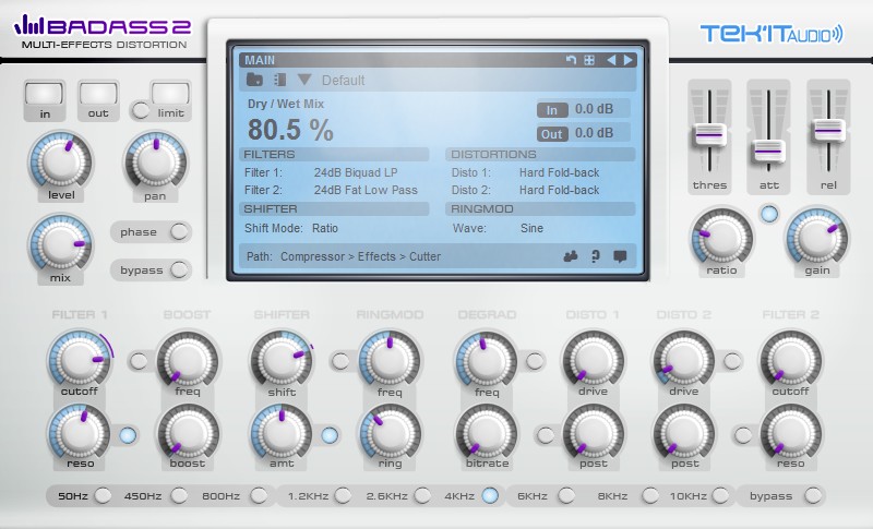 topbanner Badass2 distortion vst